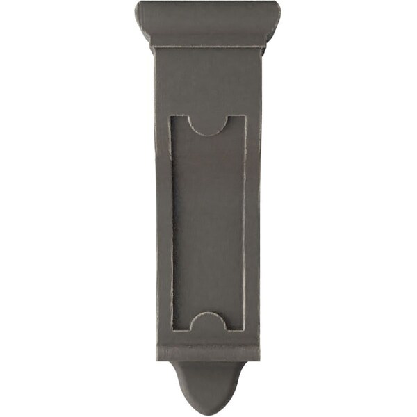 Ekena Millwork 4"W x 4"D x 12"H Arts and Crafts Wood Vintage Decor Corbel, Reclaimed Grey - CORWD04X04X12ARGY