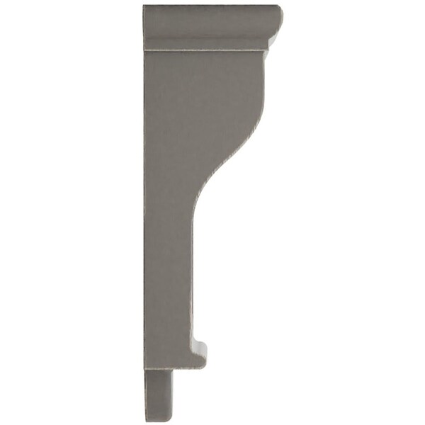 Ekena Millwork 4"W x 4"D x 12"H Arts and Crafts Wood Vintage Decor Corbel, Reclaimed Grey - CORWD04X04X12ARGY