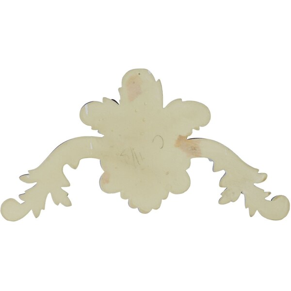 Ekena Millwork 11"W x 5 5/8"H x 1 1/8"P Beaded Center Onlay - ONL11X05X01BE