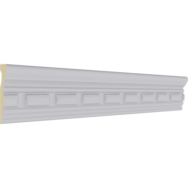 Ekena Millwork Panel Moulding, High Density Urethane, 94-1/2 in L, 2-5/8 in H - MLD02X00NO