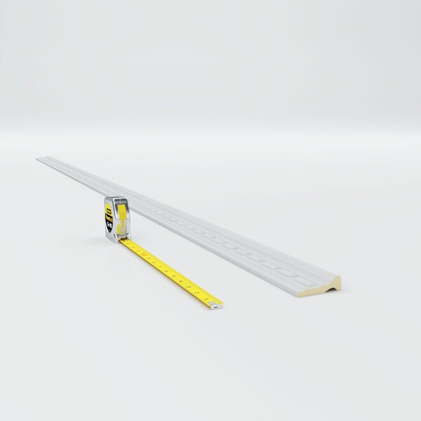 Ekena Millwork Panel Moulding, High Density Urethane, 94-1/2 in L, 2-5/8 in H - MLD02X00NO