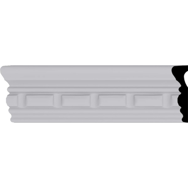 Ekena Millwork Panel Moulding, High Density Urethane, 94-1/2 in L, 2-5/8 in H - MLD02X00NO