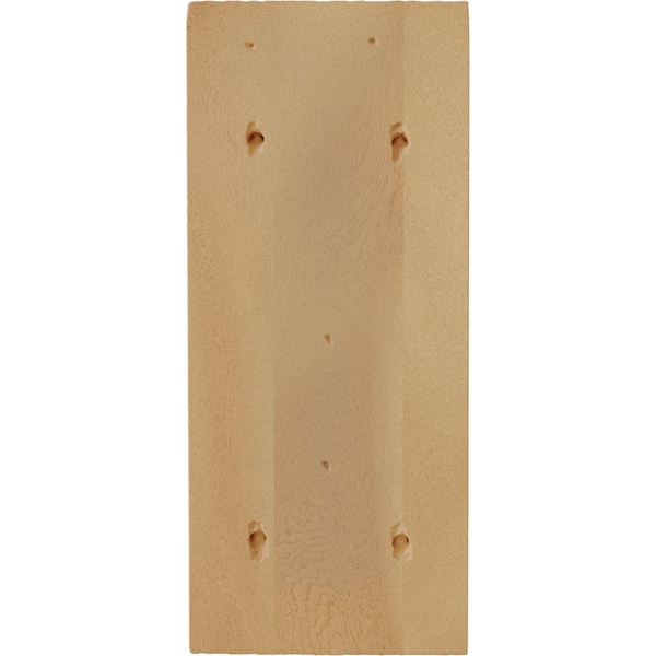 Ekena Millwork 3"W x 5"D x 7"H Hamilton Traditional Bracket, Red Oak - BKT03X05X07HARO