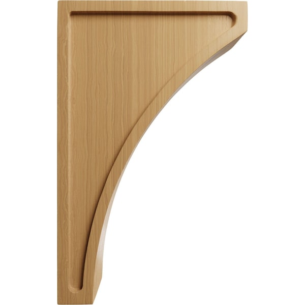 Ekena Millwork 3"W x 7 1/2"D x 12"H Extra Large Lawson Wood Corbel, Cherry - CORW03X07X12LWCH