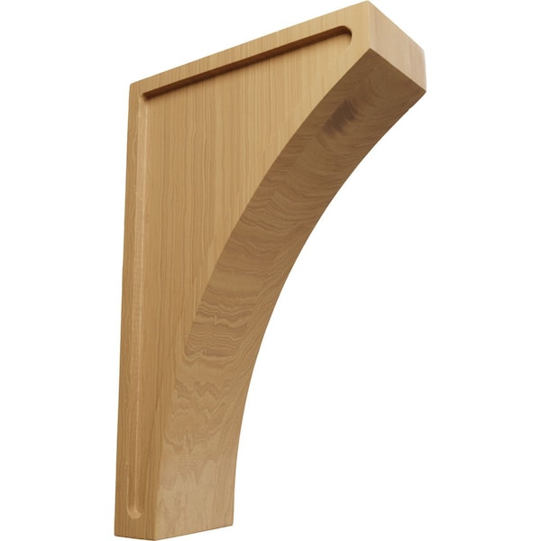 Ekena Millwork 3"W x 7 1/2"D x 12"H Extra Large Lawson Wood Corbel, Cherry - CORW03X07X12LWCH
