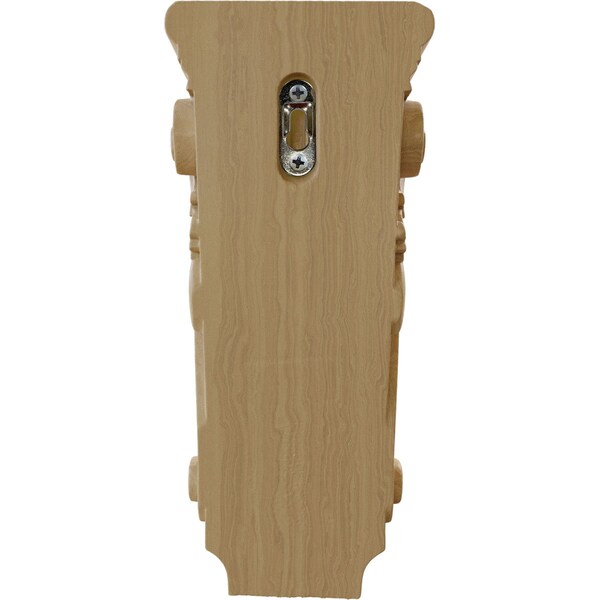 Ekena Millwork 4 1/2"W x 2 3/4"D x 10"H Small Farmingdale Acanthus Pilaster Corbel, Cherry - COR04X02X10FRCH