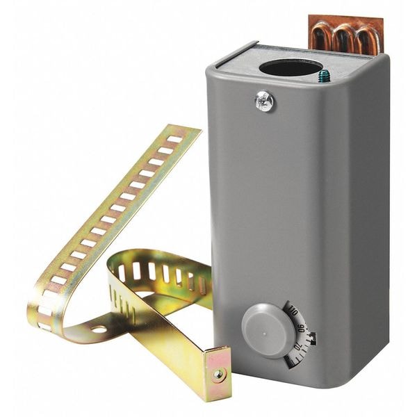 Siemens Electric Surface Mounted Thermostat, Open/Close on Rise, Vertical or Horizontal, SPDT - 141-0522