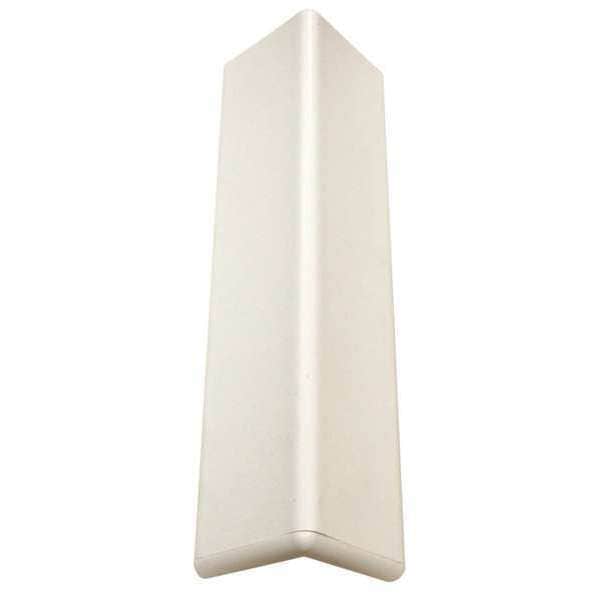 Pawling Corner Guard, Textured, Linen White, 90 Deg., 3"W X 96"H - CG-10R-8-301