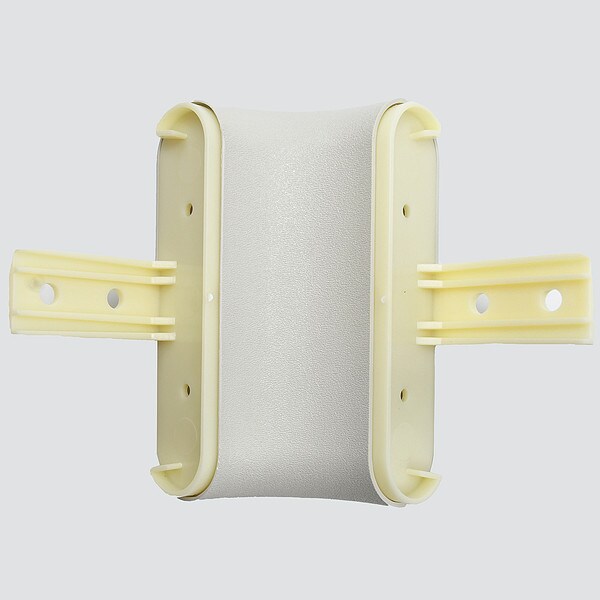 Acrovyn Handrail Corner, Driftwood, PETG, 5 1/2in H - 4CIS262N