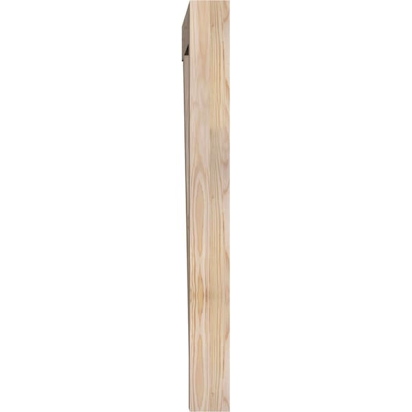 Ekena Millwork Thorton Block Smooth Bracket, Douglas Fir, 3 1/2"W x 28"D x 36"H - BKT04X28X36THR05SDF
