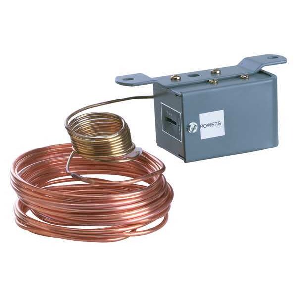 Siemens Line Volt Mechanical Tstat, Open/Close on Rise, Downstream Side of The Coil, SPDT, 120 to 240V AC - 134-1510