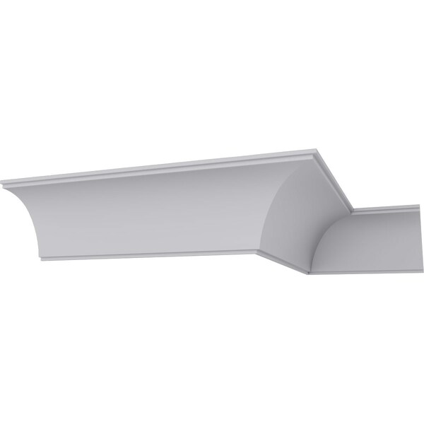 Ekena Millwork 6 1/4"H x 6 1/4"P x 8 7/8"F x 94 1/2"L Classic Crown Moulding - MLD06X06X08CL