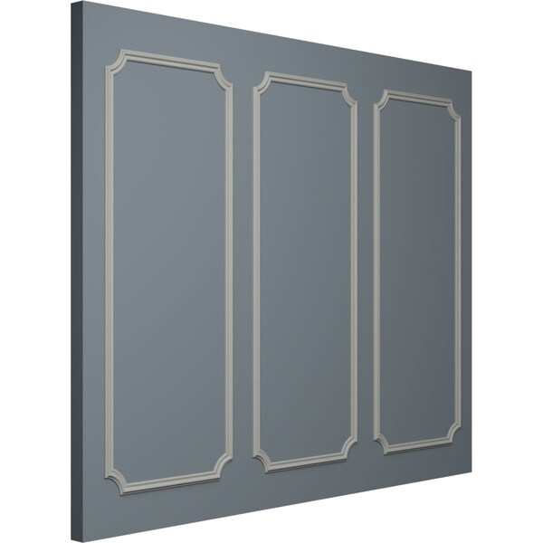 Ekena Millwork 28-in. W x 72-in. H Seville Panel Moulding Kit Triple Panel - PMLKSE28X72C