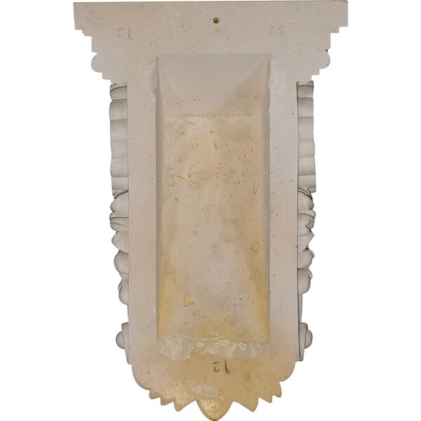 Ekena Millwork 6 1/2"W x 3 5/8"D x 10"H Medway Oakleaf Corbel - COR06X03X10ME