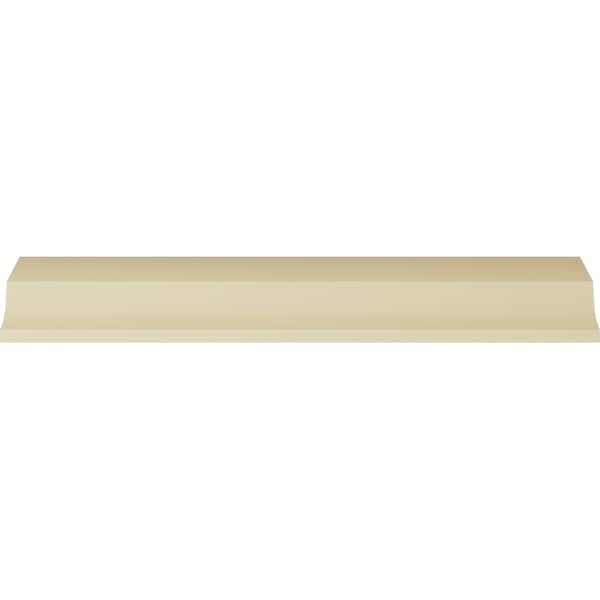 Ekena Millwork 5 1/4"H x 4"P x 6 5/8"F x 94 1/2"L Federal Egg and Dart Crown Moulding - MLD05X06X06FE