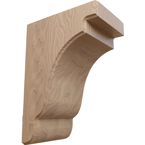 Ekena Millwork 5 1/4"W x 7 1/4"D x 9 1/2"H Bedford Bracket, Mahogany - BKTW05X07X10BEGM