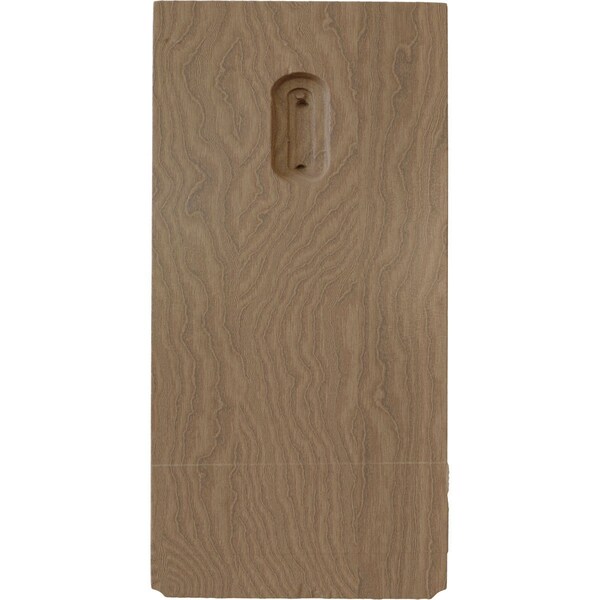 Ekena Millwork 5 1/4"W x 7 1/4"D x 9 1/2"H Bedford Bracket, Mahogany - BKTW05X07X10BEGM