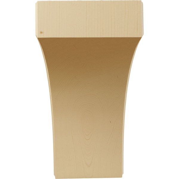 Ekena Millwork 5 1/4"W x 8"D x 10"H Clarksville Bracket, Alder - BKTW05X08X10CVAL