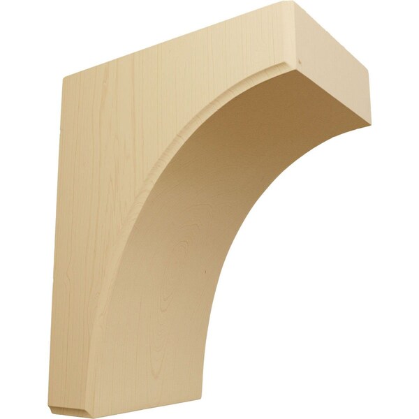 Ekena Millwork 5 1/4"W x 8"D x 10"H Clarksville Bracket, Alder - BKTW05X08X10CVAL