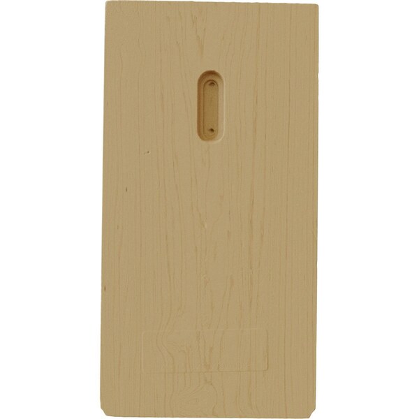 Ekena Millwork 5 1/4"W x 8"D x 10"H Clarksville Bracket, Alder - BKTW05X08X10CVAL