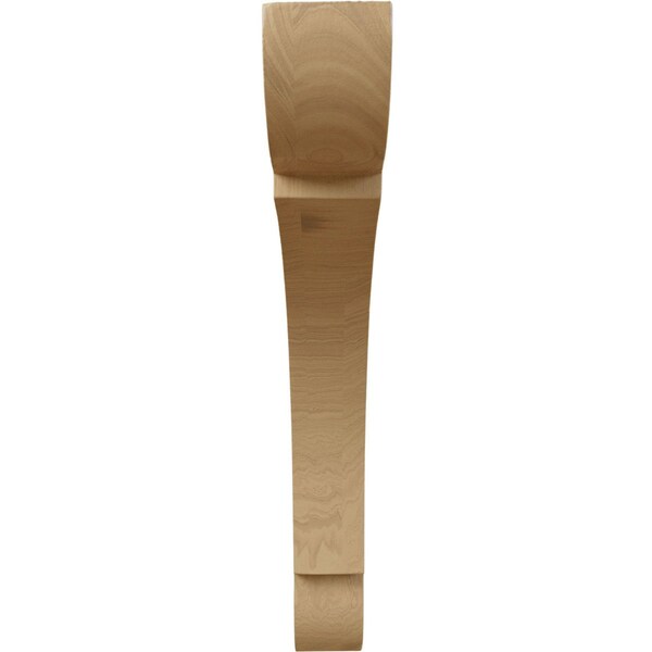 Ekena Millwork 1 3/4"W x 12"D x 12"H Extra Large Olympic Wood Bracket, Cherry - BKTW01X12X12OLCH