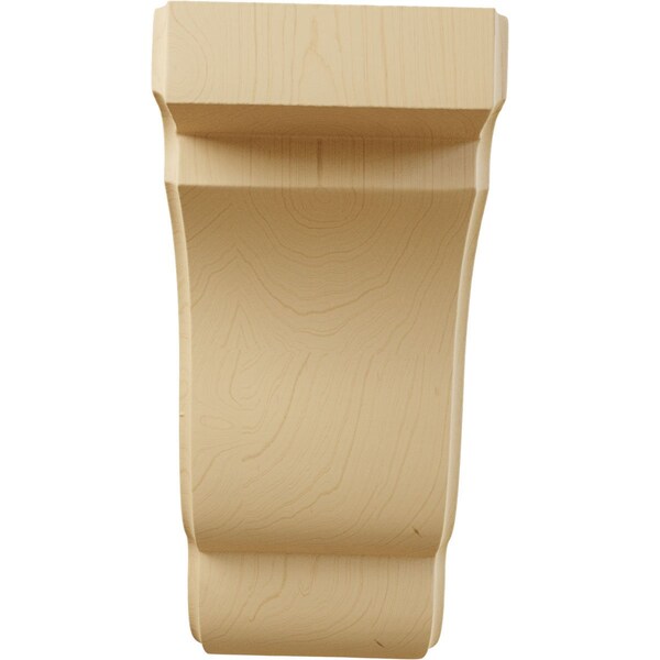 Ekena Millwork 3 1/2"W x 5"D x 7 1/2"H Bedford Bracket, Alder - BKTW04X05X08BEAL