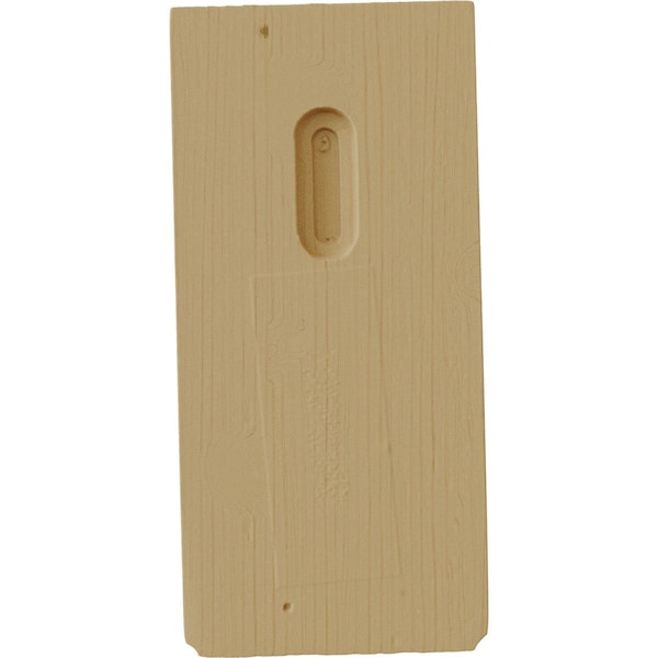 Ekena Millwork 3 1/2"W x 5"D x 7 1/2"H Bedford Bracket, Alder - BKTW04X05X08BEAL