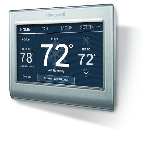 Honeywell Honeywell Home Smart Color Built In WiFi Heating and Cooling Touch Screen Programmable Thermostat - RTH9585WF1004W