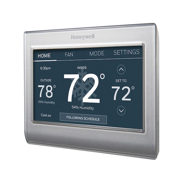 Honeywell Honeywell Home Smart Color Built In WiFi Heating and Cooling Touch Screen Programmable Thermostat - RTH9585WF1004W