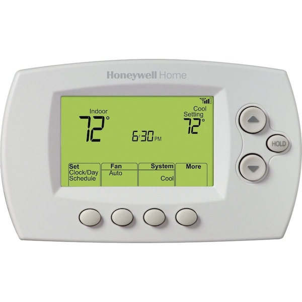 Honeywell Home 7-Day Programmable White Digital Thermostat - RTH6580WF1001/W1