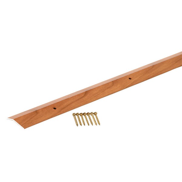 M-D Building Products M-D Building Products METAL DECOR 0.3 in. H X 1.38 in. W X 36 in. L Prefinished Cherry Aluminum Carp - 40124