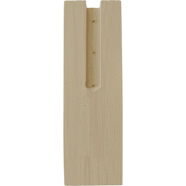 Ekena Millwork 2 1/4"W x 5"D x 7"H Hamilton Traditional Bracket, Rubberwood - BKT02X05X07HARW