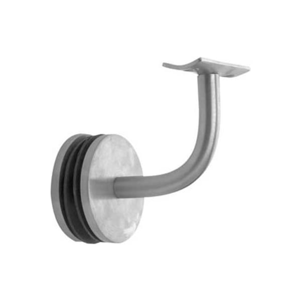 Lavi Industries Lavi Industries, Glass Mount Handrail, for 2" Tubing, Polished Stainless Steel - 40-304/2