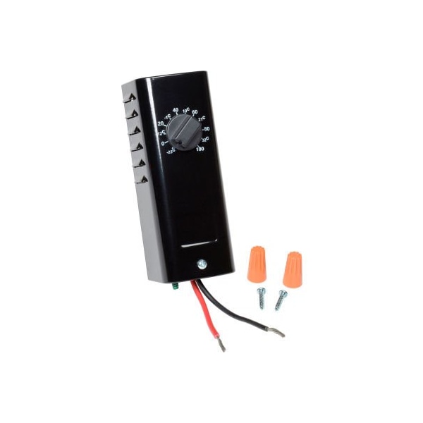 Tpi TPI Line Voltage Thermostat Industrial Series SPST Heat Only Wire Leads KT110 - KT110