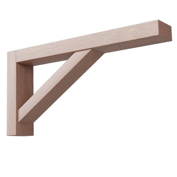 Designs Of Distinction Lexington Bar Bracket - Narrow, Red Oak - 01605007AK1