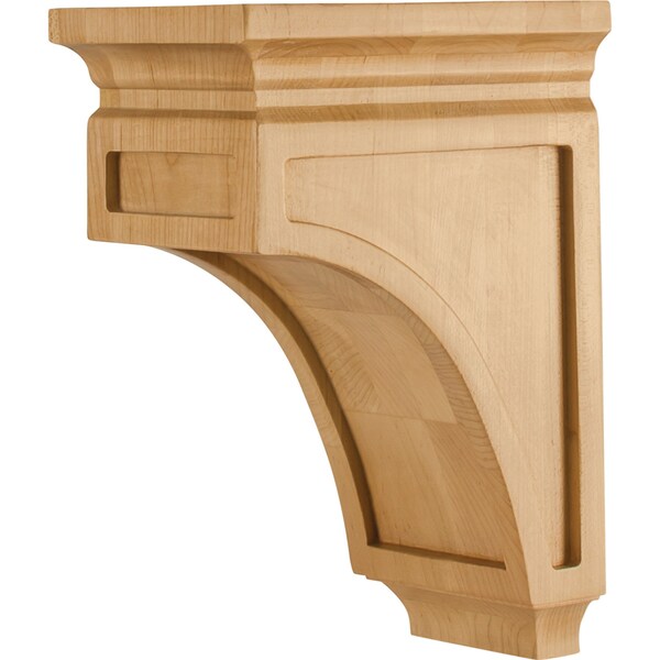 Hardware Resources 5" Wx7"Dx10"H Hard Maple Mission Corbel - CORO-5-HMP