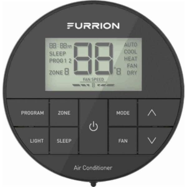 Sujetadores 2021130947 High Efficiency Multi Zone Wall Thermostat, Black - SU3568847