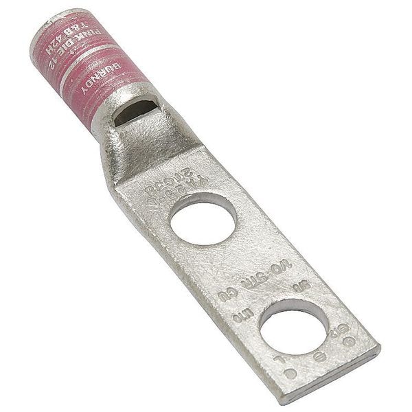 Conector de compresión de dos orificios Burndy, calibre 1/0 AWG - YA25L2TC38