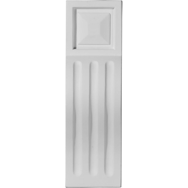 Ekena Millwork 3 1/2"W x 2 1/2"D x 11 5/8"H Maria Corbel - COR03X02X11MA