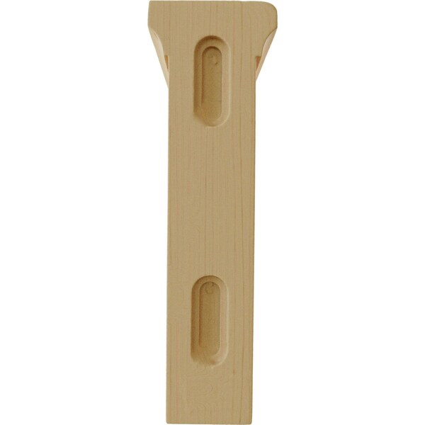 Ekena Millwork 2 1/2"W x 6"D x 8"H Medium Gomez Wood Bracket, Alder - BKTW02X06X08GOAL