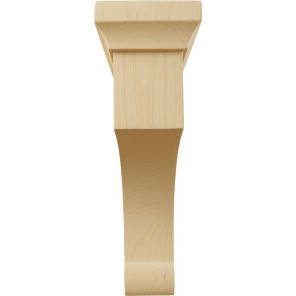 Ekena Millwork 2 1/2"W x 6"D x 8"H Medium Gomez Wood Bracket, Alder - BKTW02X06X08GOAL