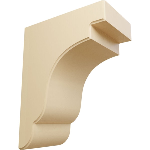 Ekena Millwork 5 1/4"W x 8 1/2"D x 11"H Bedford Bracket, Maple - BKTW05X09X11BEMA