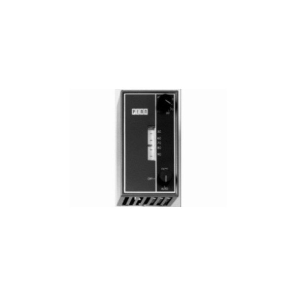 Johnson Controls Wall Thermostat, Line Voltage, 40 Degrees to 90 Degrees F, SPST, 120/208/240VAC - T22BBC-1C