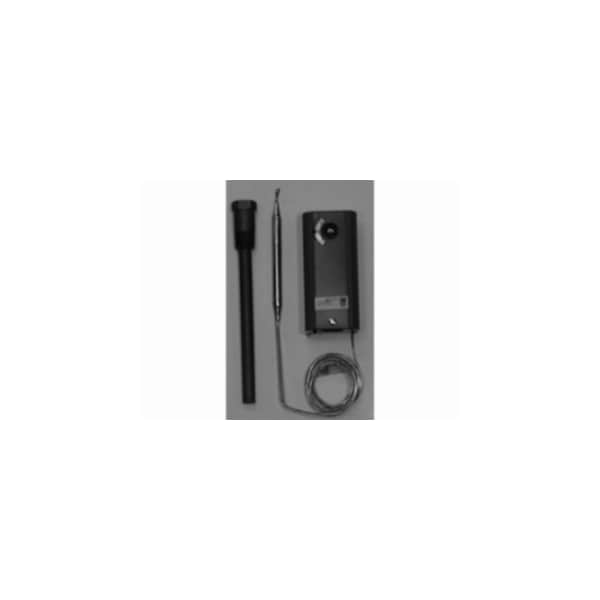 Johnson Controls Remote Bulb Temp Control, Close on Rise, 20 Degrees to 80 Degrees F, SPST, 120V AC - A19AAT-2C
