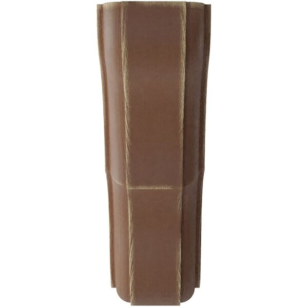 Ekena Millwork 1 3/4"W x 5 1/2"D x 5 1/2"H Stratford Wood Vintage Decor Bracket, Weathered Brown - BKTWD02X06X06STBR