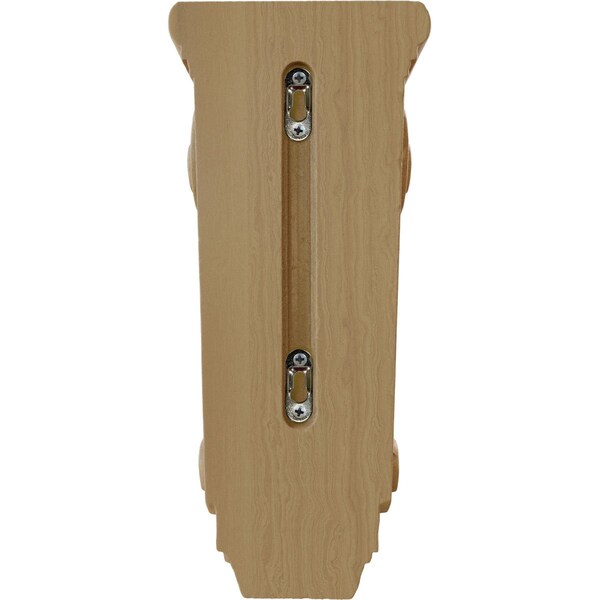 Ekena Millwork 5 1/4"W x 4 3/4"D x 12"H Medium Farmingdale Acanthus Corbel, Cherry - COR05X04X12FRCH