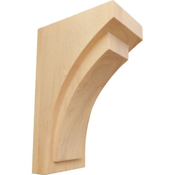 Ekena Millwork 2 1/2"W x 3 3/4"D x 6"H Mini Felix Wood Corbel, Red Oak - CORW02X03X06FERO