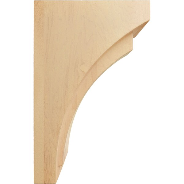 Ekena Millwork 2 1/2"W x 3 3/4"D x 6"H Mini Felix Wood Corbel, Red Oak - CORW02X03X06FERO