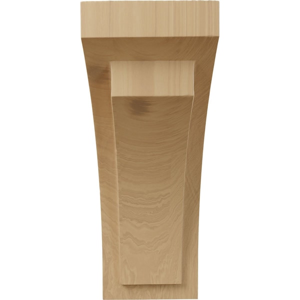 Ekena Millwork 5 1/2"W x 7 3/4"D x 14"H Jumbo Felix Wood Corbel, Cherry - CORW05X07X14FECH