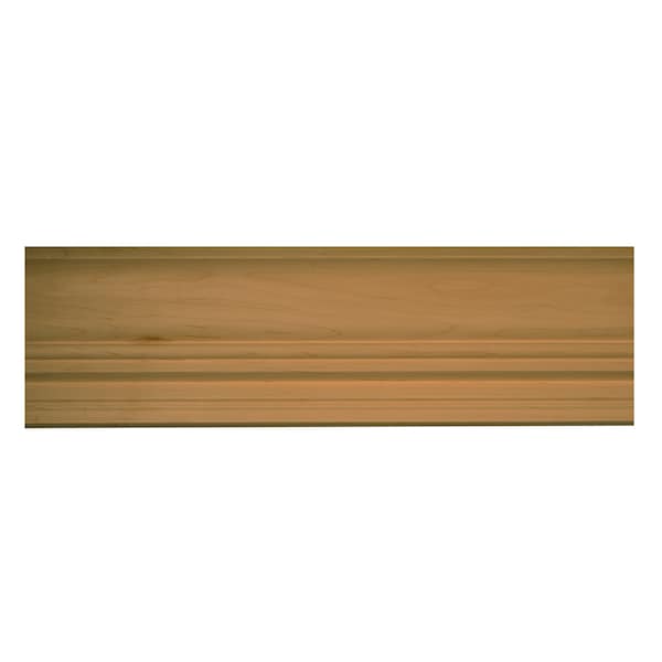 Osborne Wood Products 3 3/4 x 3 3/16 x 96 Classic Cabinet Crown Molding (For Insert) in Alde - 74653.96A